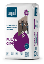 Шпаклевка Бергауф Fugen Gips универсальная на гипсовой основе 5кг