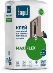 Клей Бергауф Maxiflex для тяжелых плит любого формата 25кг