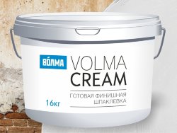 Шпаклевка готовая Волма VOLMA-Cream 16кг 