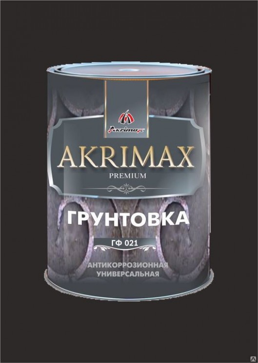 Грунт ГФ-021 AKRIMAX-PREMIUM серый 1,9кг 